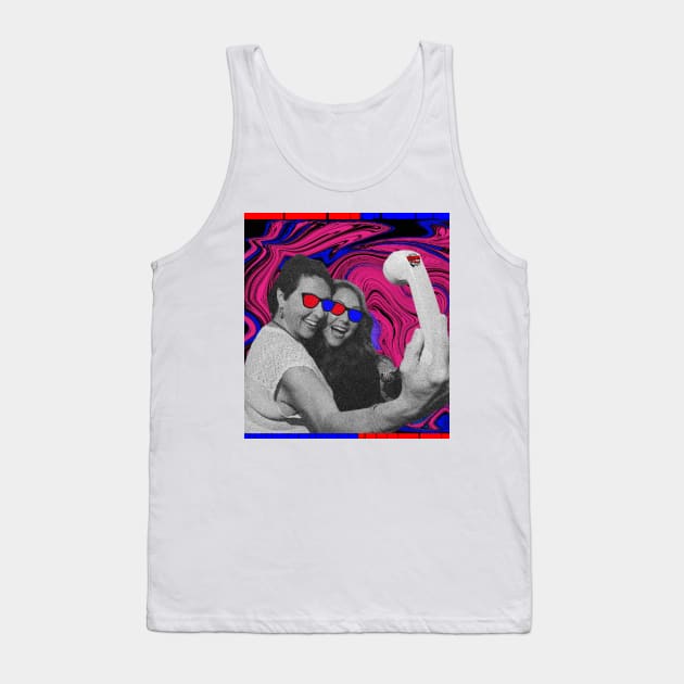 Retro selfie Tank Top by visionofbrain